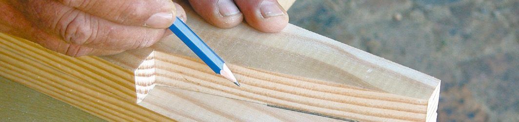 marking wood for cutting